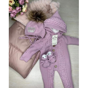 Комплект на выписку Пуф-Рози пудра