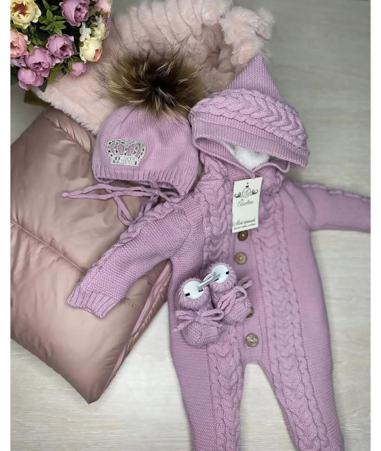 Комплект на выписку Пуф-Рози пудра