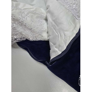 Конверт на выписку Трюфель синий