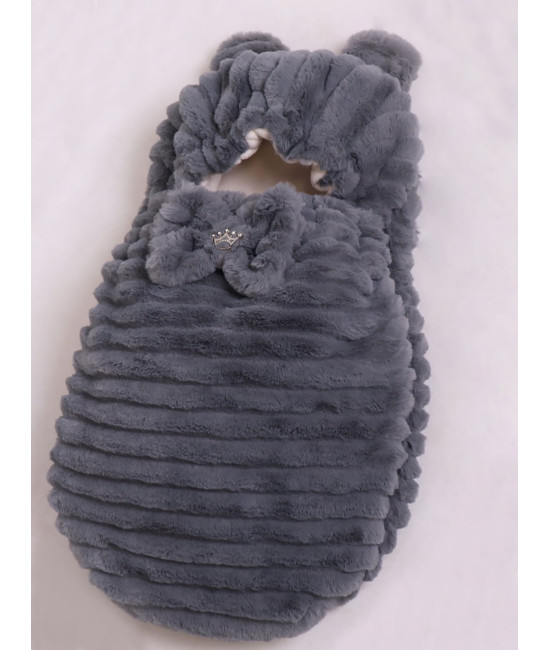 Демисезонный конверт для новорожденного Умка темно-серый