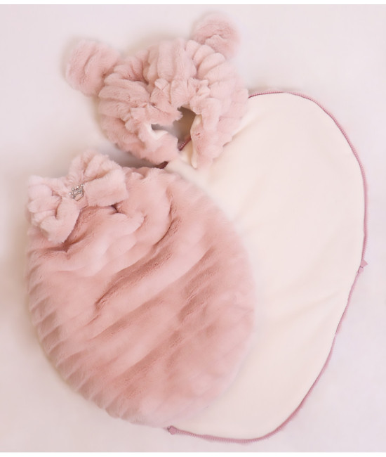 Демисезонный конверт для новорожденного Умка пудра