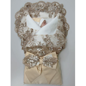 Комплект на выписку Великолепная роскошь-Джентльмен ваниль