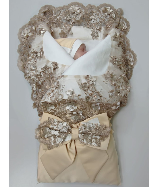 Комплект на выписку Великолепная роскошь-Джентльмен ваниль