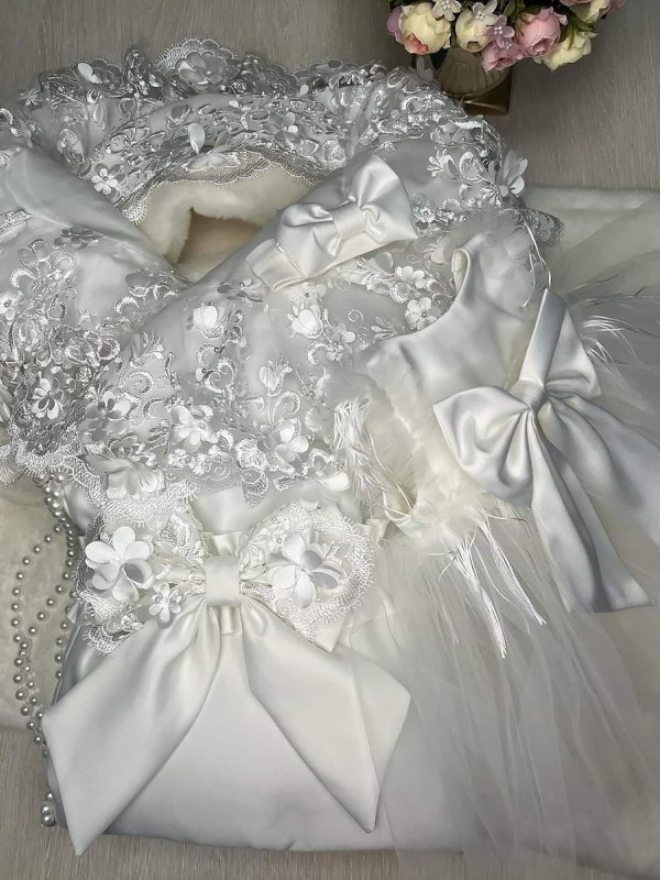 Комплект Великолепная роскошь-Эльза молочный