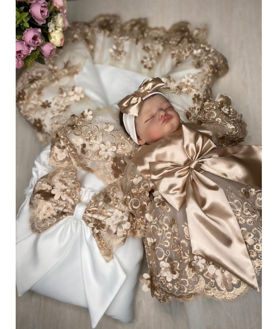 Комплект Великолепная роскошь молочный-какао