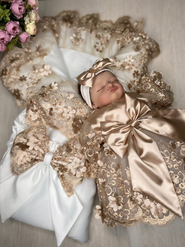 Комплект Великолепная роскошь молочный-какао