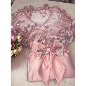 Конверт на выписку Великолепная роскошь пудра