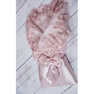 Конверт на выписку Великолепная роскошь атлас пудра