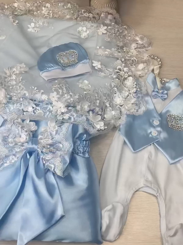 Комплект Великолепная роскошь-Джентльмен голубой