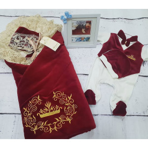 Комплект Великолепный век бордовый