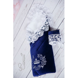 Конверт на выписку Великолепный век синий