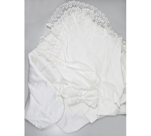 Летний конверт на выписку Зефирка молочный