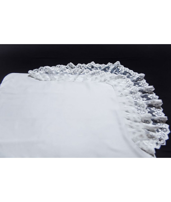 Летний конверт на выписку Зефирка молочный