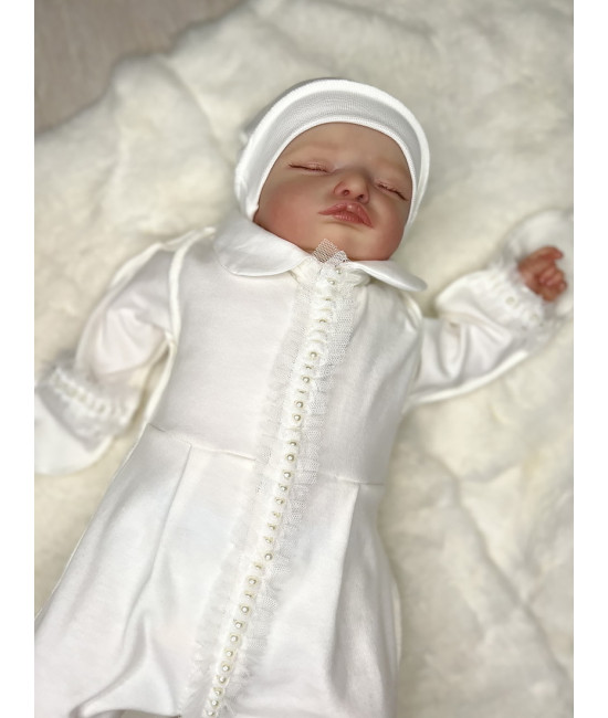 Нарядный комплект Арти молочный