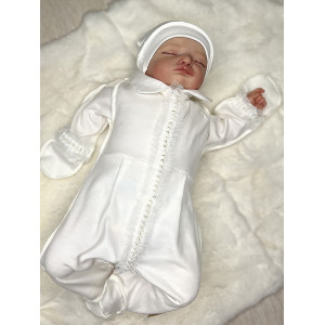 Нарядный комплект Арти молочный