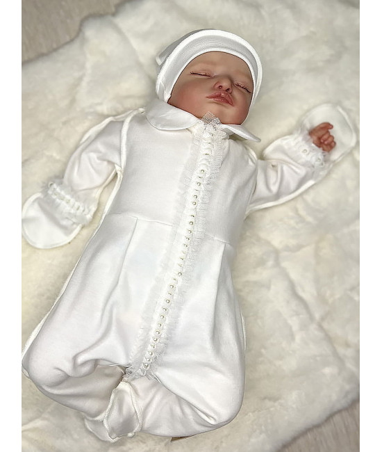 Нарядный комплект Арти молочный