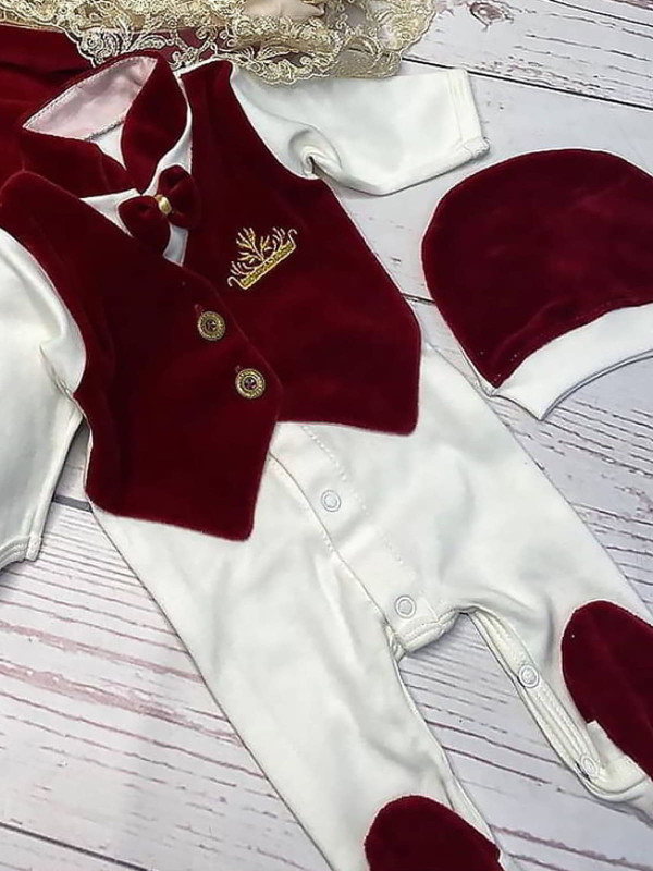 Комбинезон с шапочкой Великолепный век бордо