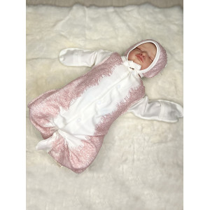 Нарядный комплект Эбби пудра