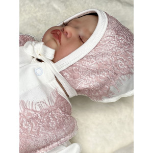 Нарядный комплект Эбби пудра