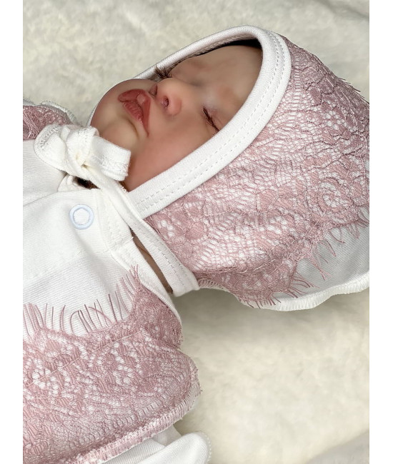 Нарядный комплект Эбби пудра