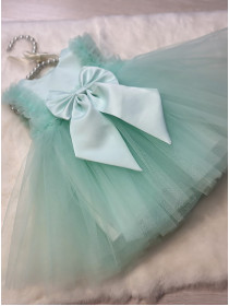 Платье для новорожденных Эльза тиффани
