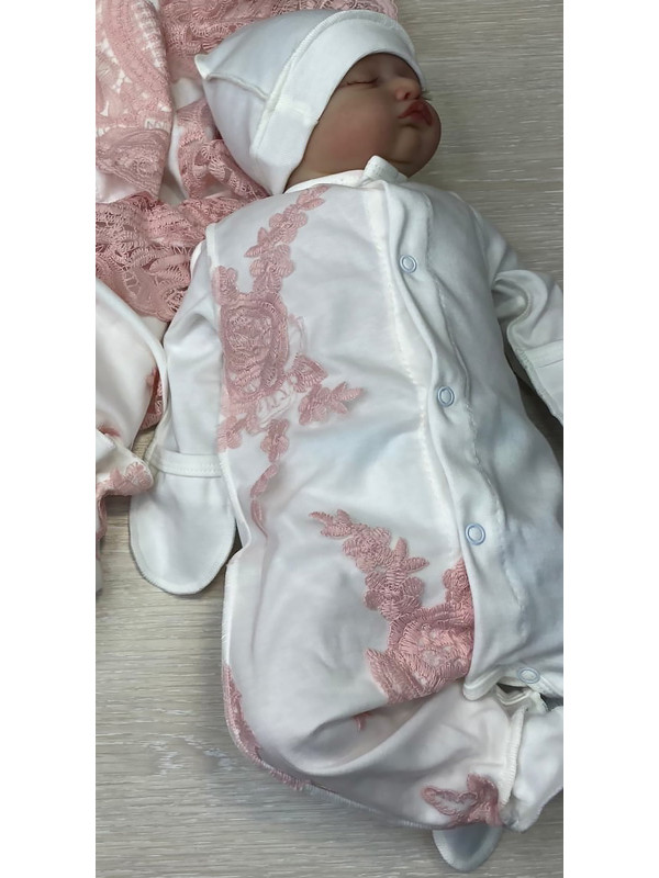 Комбинезон с шапочкой Фея пудра