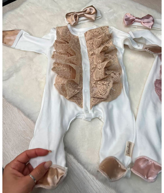 Нарядный комплект Изабелла какао