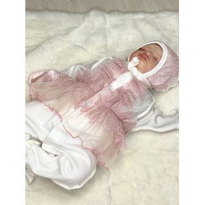 Нарядный комплект Карамелька пудра