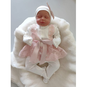 Нарядный комплект Кокетка розовая