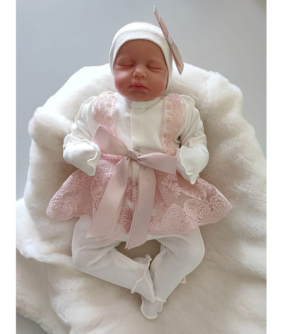 Нарядный комплект Кокетка розовая