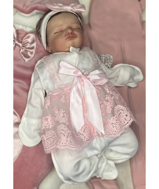 Нарядный комплект Кокетка розовая