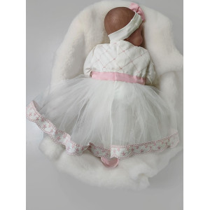 Платье для новорожденных Кокетка