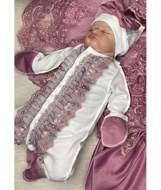 Нарядный комплект Кристи сиреневый