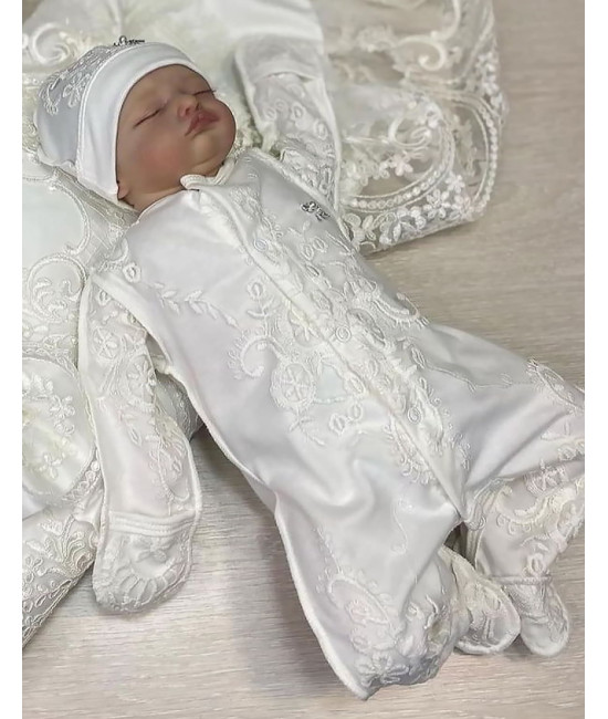 Нарядный комплект МариМар молочный