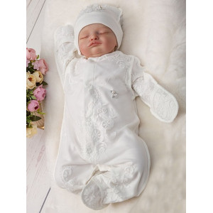 Нарядный комплект МариМар молочный