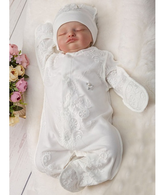 Нарядный комплект МариМар молочный