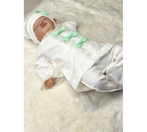 Нарядный комплект Маркиз с бантиками тиффани