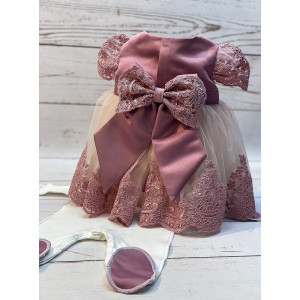 Комплект на выписку Самия-Маркиза сиреневый