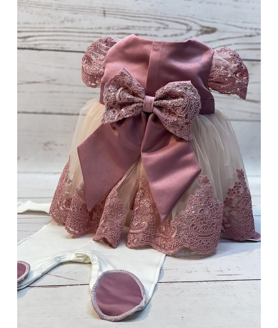 Комплект на выписку Самия-Маркиза сиреневый