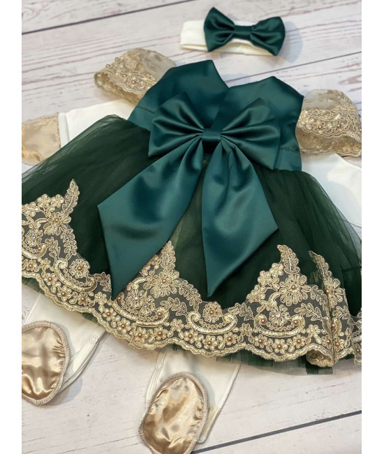 Платье Маркиза изумруд