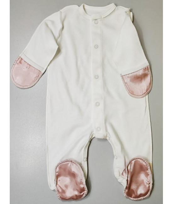 Платье для новорожденных Маркиза пудра