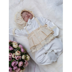 Нарядный комплект Мисс крем