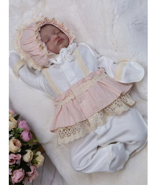 Нарядный комплект Мисс светло-розовый