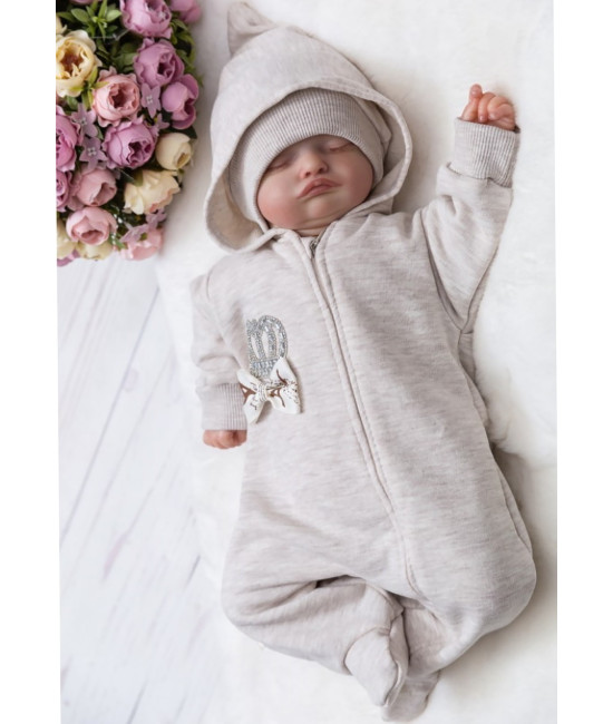 Комбинезон с шапочкой Мираж крем-брюле