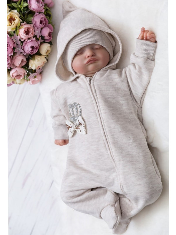 Комбинезон с шапочкой Мираж крем-брюле