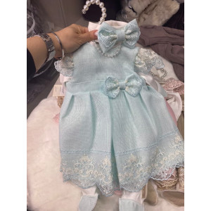 Платье для новорожденных Неаполь тиффани