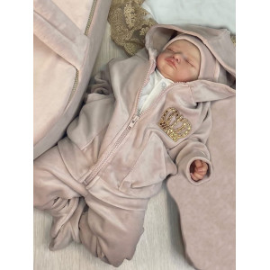 Велюровый комплект Стиляга какао