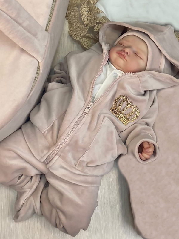 Велюровый комплект Стиляга какао