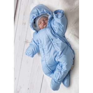 Комбинезон для новорожденных Стрит голубой