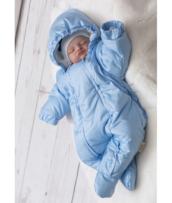 Комбинезон для новорожденных Стрит голубой